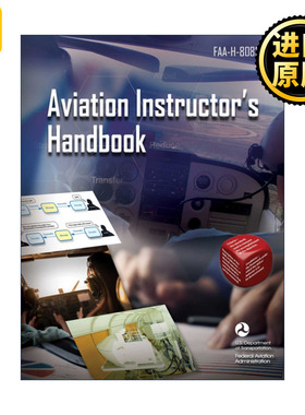 正版 Aviation Instructor's Handbook 英文原版 进口英语书籍