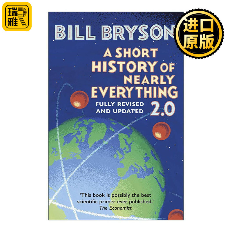 英文原版 A Short History of Nearly Everything 2.0 比尔布莱森 万物简史2 英文版 进口英语原版书籍