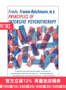 英文原版 Principles of Intensive Psychotherapy 强化心理治疗的原则 精神病学家Frieda Fromm-Reichmann 进口英语原版书籍