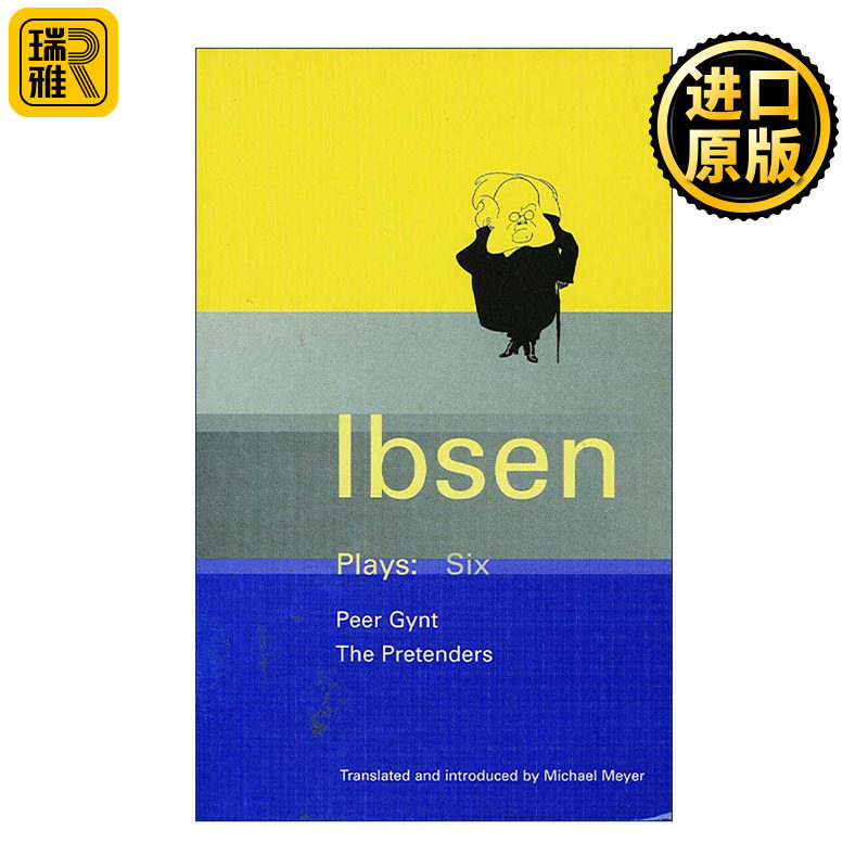 英文原版 Ibsen Plays 6 亨利克·易卜生戏剧集6 培尔·金特 伪装者 英文版 进口英语原版书籍