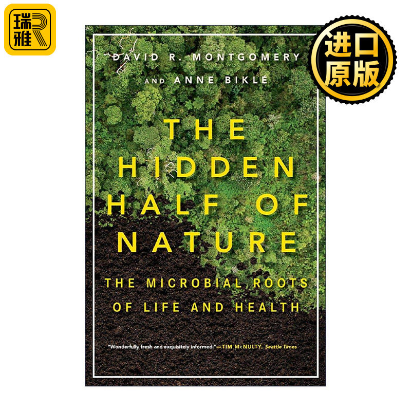 英文原版 The Hidden Half of Nature 大自然隐藏的一半 生命与健康的微生物之根 泥土作者戴维·蒙哥马利 英文版进口英语原版书籍