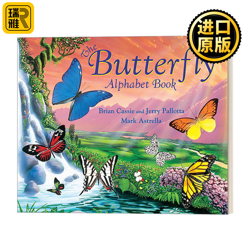 The Butterfly Alphabet Book 48 Pallotta Jerry儿童绘本