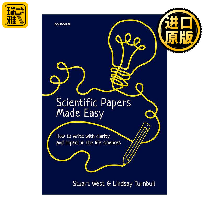 英文原版 Scientific Papers Made Easy 科技论文写作技巧 如何写出清晰有力的文章 英文版 进口英语原版书籍