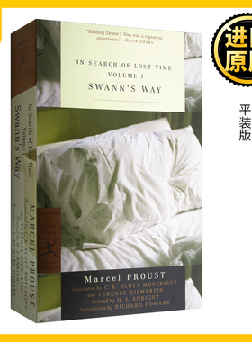 追忆似水年华 卷一 英文原版 In Search of Lost Time Swann's Way 寻找失去的时间 追忆逝水年华 追寻逝去的时光 进口英语书籍