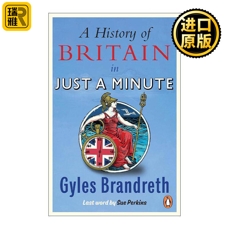 英文原版 A History of Britain in Just a Minute 一分钟读懂英国史 Gyles Brandreth 轻松历史读物 英文版 进口英语原版书籍