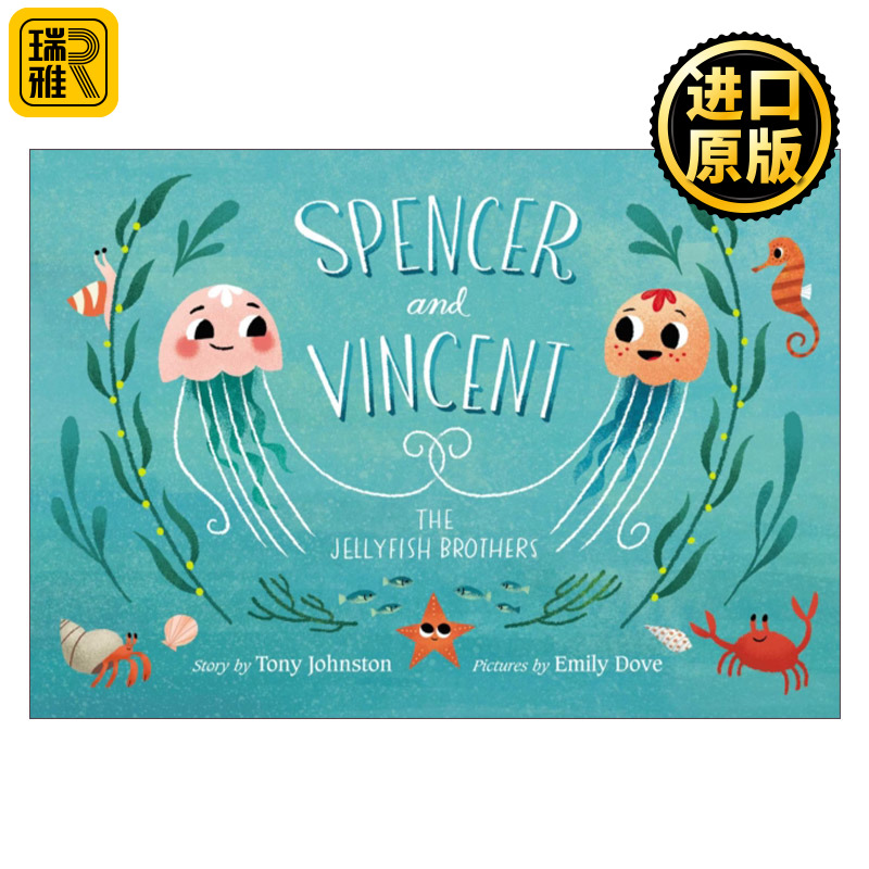 Spencer and Vincent the Jellyfish Brothers英文原版-封面