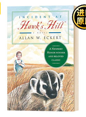 正版 Incident at Hawk's Hill 鹰山的事故 纽伯瑞奖