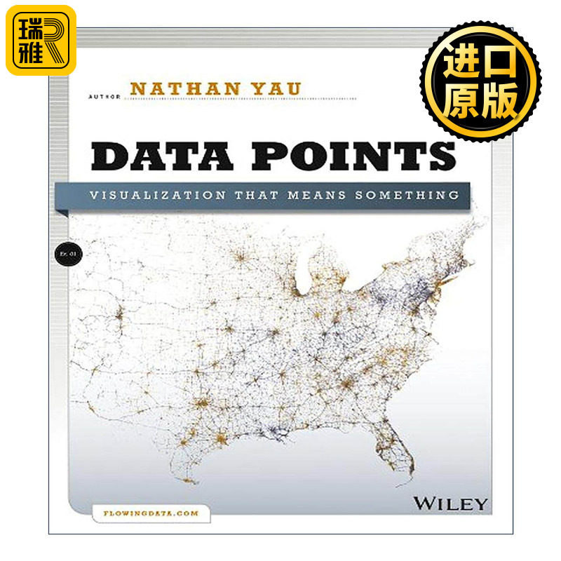 英文原版 Data Points 数据之美 一本书学会可视化设计 英文版 进口英语原版书籍