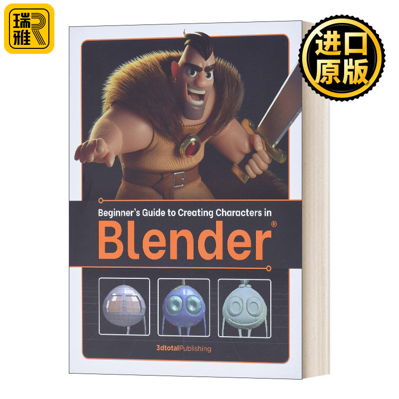 Beginner’s Guide to Creating Characters in Blender 三维图形图像软件Blender入门指南