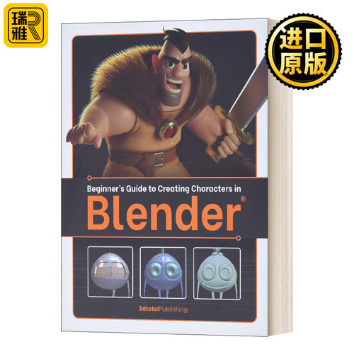 Beginner’s Guide to Creating Characters in Blender 三维图形图像软件Blender入门指南