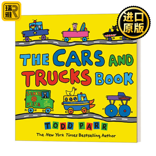 The Cars and Trucks Book 汽车与卡车之书 精装绘本 英文原版