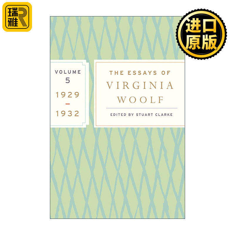 英文原版 The Essays of Virginia Woolf Vol 5 1929-1932 伍尔夫文集卷五 英文版 进口英语原版书籍