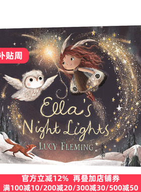 Ella's Night Lights 艾拉的夜灯 3-7岁儿童动物主题睡前故事绘本 精装 Lucy Fleming