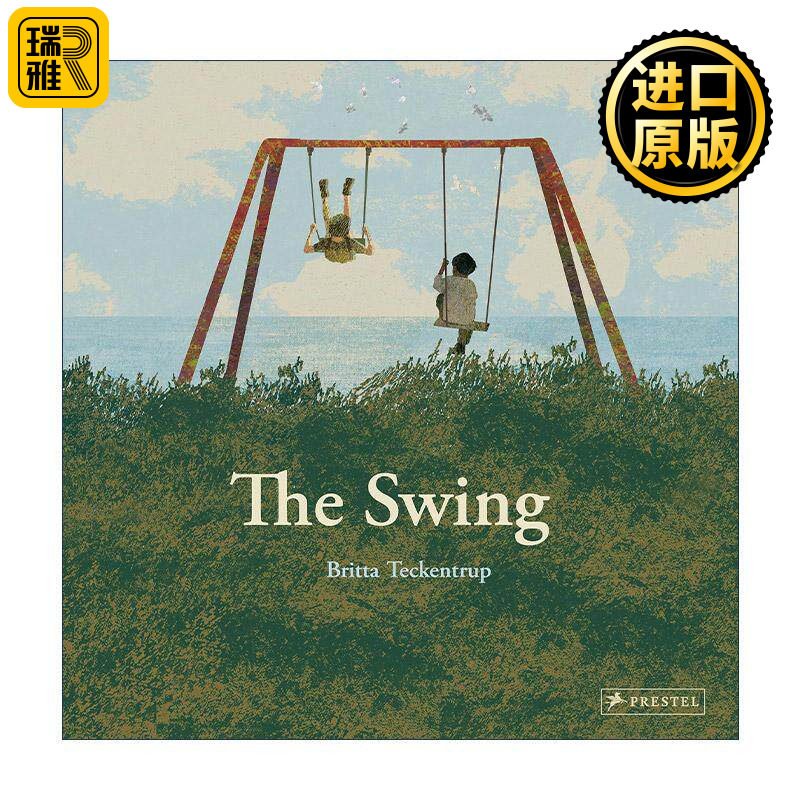 英文原版 The Swing 秋千 博洛尼亚获奖插画师Britta Teckentrup 儿童精装绘本 英文版 进口英语原版书籍