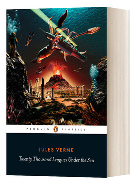 海底两万里 黑经典 英文原版 Twenty Thousand Leagues Under the Sea 英文版 Jules Verne 进口英语原版书籍