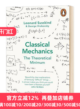 开始学物理时需要了解的东西 Classical Mechanics The Theoretical Minimum 英文原版 George Hrabovsky 英文版进口原版英语书籍