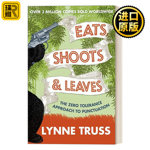 Shoots Leaves Eats And 正确标点运用 熊猫吃射走 琳恩·特鲁斯童书