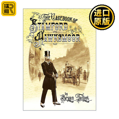 英文原版 The Casebook of Stamford Hawksmoor 霍克斯莫尔探案 维多利亚时代侦探故事 Bryan Talbot 精装图像小说 进口英语书籍