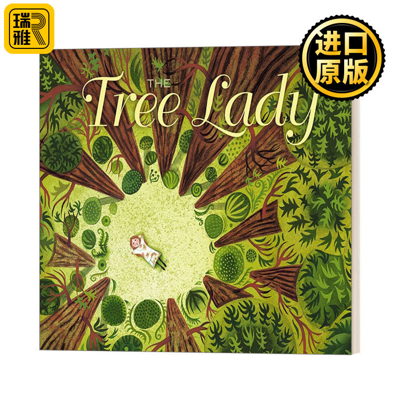 英文原版 The Tree Lady 种树的女士 精装 英文版 进口英语原版书籍