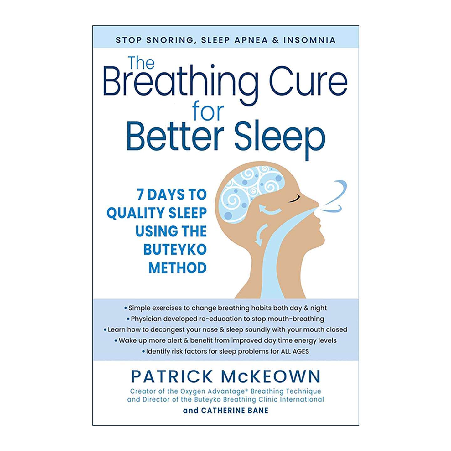 英文原版 The Sleep Cure Using the Buteyko Method 改善睡眠的呼吸疗法 用Buteyko呼吸法获得高质量睡眠 学会呼吸作者