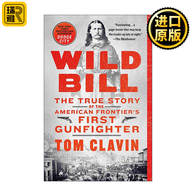 英文原版 Wild Bill 狂野比尔 美国西部传奇枪手的真实传奇 英文版 进口英语原版书籍