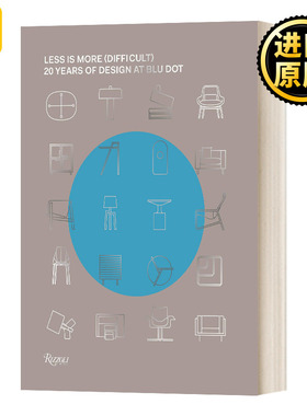 Less Is More (Difficult) 极简不易（蓝点家具设计20周年）产品设计 精装 英文原版
