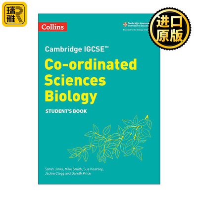 英文原版 Collins Cambridge IGCSE Co-ordinated Sciences Biology Student's Book 柯林斯剑桥国际初中协调科学生物学生用书