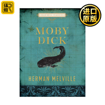 英文原版 Moby Dick 白鲸 查特维尔经典系列 精装