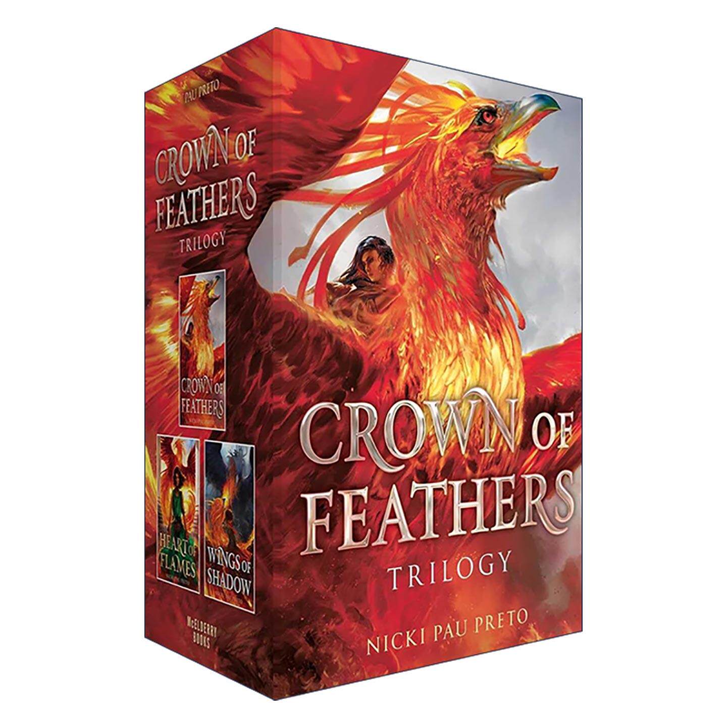 英文原版 Crown of Feathers Trilogy 火焰羽冠3册盒装 英文版 进口英语原版书籍