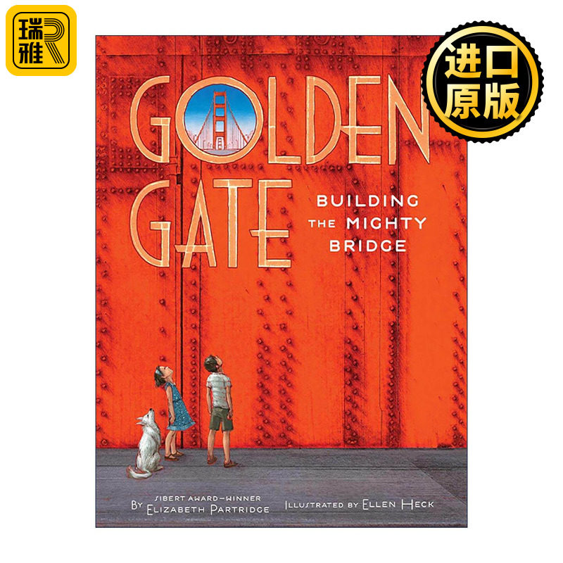 英文原版 Golden Gate 金门大桥 精装 儿童科普 英文版 进口英语原版书籍