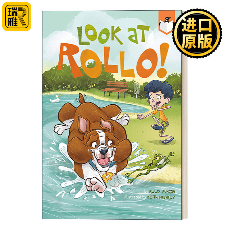 Look at Rollo! (Rollo) 看罗洛！ 兰登儿童幽默桥梁章节书 全彩插画 Reed Duncan