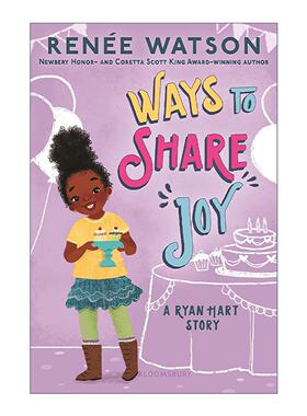 英文原版 Ways to Share Joy 分享喜悦的方式 纽伯瑞获奖作家蕾妮·沃森 青少年小说 英文版 进口英语原版书籍
