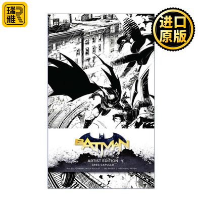 DC Comics Batman Hardcover Ruled Journal Artist Edition DC