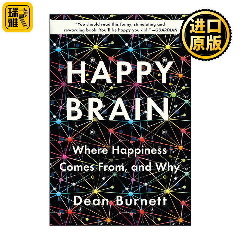 英文原版 Happy Brain 别让大脑不开心 神经科学家告诉你快乐的秘密 是我把你蠢哭了吗作者迪安·博内特 英文版 进口英语原版书籍