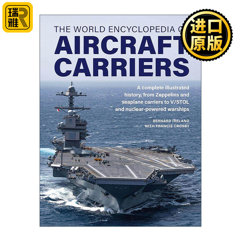 英文原版 The World Encyclopedia of Aircraft Carriers 世界航空母舰百科全书 精装 英文版 进口英语原版书籍