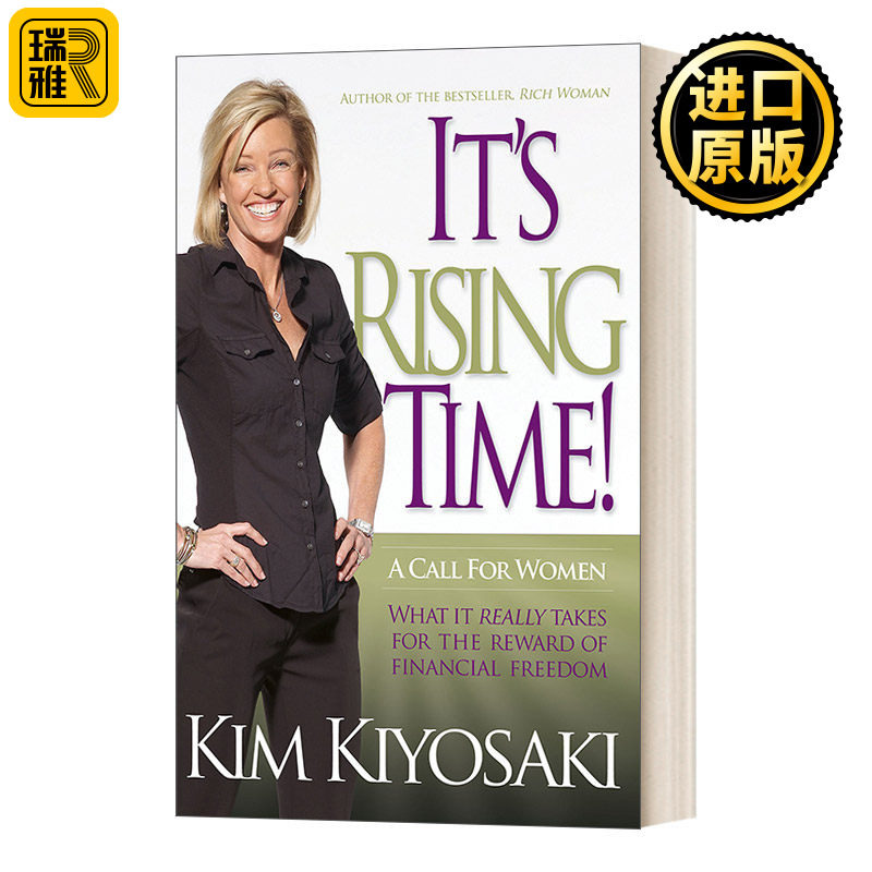 It's Rising Time! 富爸爸,富女人:态度决定你的荷包深度 Kim Kiyosaki 进口英语原版书籍