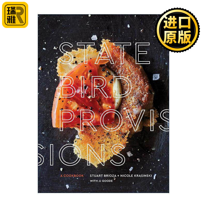 英文原版 State Bird Provisions 美国旧金山餐厅美食食谱 詹姆斯·比尔德基金会图书奖入围 精装 英文版 进口英语原版书籍