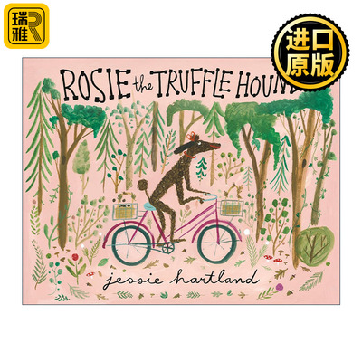 英文原版 Rosie the Truffle Hound 罗斯的松露猎人之路 儿童美食精装绘本 Jessie Hartland 英文版 进口英语原版书籍