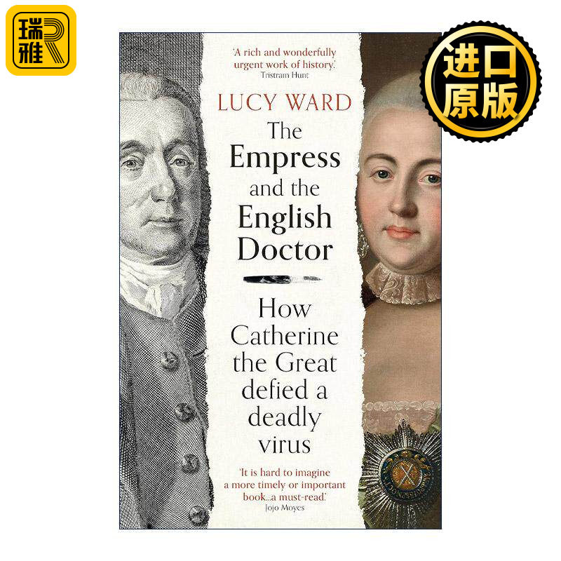 英文原版 The Empress and the English Doctor 来自英国的冬宫御医 叶卡捷琳娜二世与天花 露丝·沃德 英文版 进口英语原版书籍