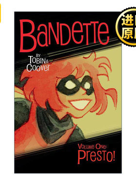 英文原版 Bandette Volume 1 Presto! 班迪特 卷一 瞧 艾斯纳奖 黑马漫画 Paul Tobin 英文版 进口英语原版书籍