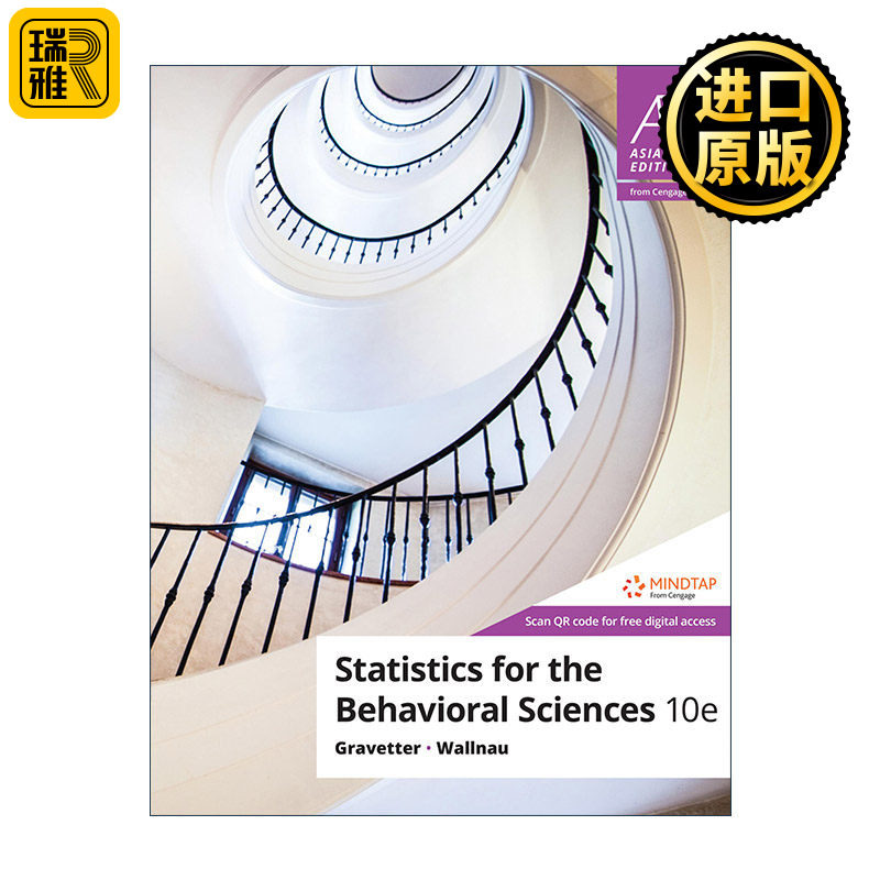 Statistics For Behavioral Sciences 行为科学统计 第10版