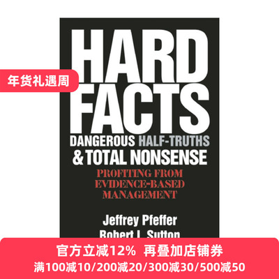英文原版 Hard Facts Dangerous Half-Truths And Total Nonsense 真相 危险的半真相和胡言乱语 哈佛商业评论 英文版 进口英语书