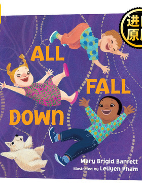 All Fall Down 所有的都掉下来了 2-5岁儿童启蒙童谣 Mary Brigid Barrett 纸板书