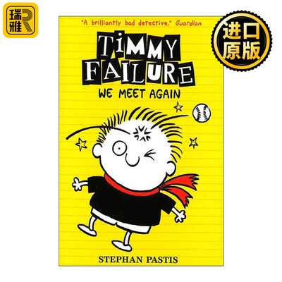 英文原版 Timmy Failure We Meet Again 囧侦探提米3 儿童幽默侦探小说 英文版 进口英语原版书籍