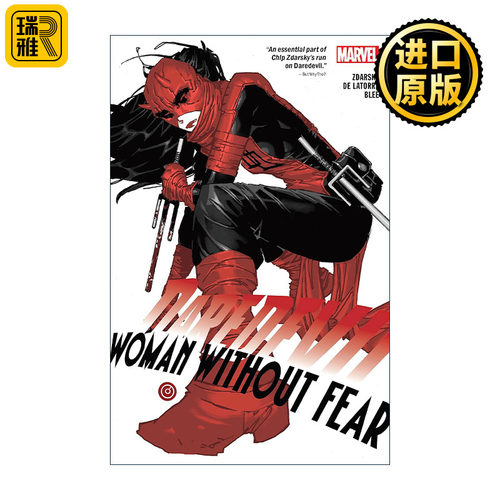 英文原版 Daredevil Woman Without Fear 超胆侠 无畏之女 漫威漫画 Chip Zdarsky 英文版 进口英语原版书籍