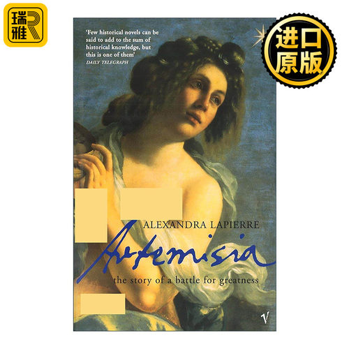 英文原版 Artemisia 阿特米希娅·津迪勒奇传 17世纪传奇意大利巴洛克女画家 英文版 进口英语原版书籍