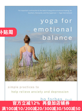 英文原版 Yoga for Emotional Balance Bo Forbes