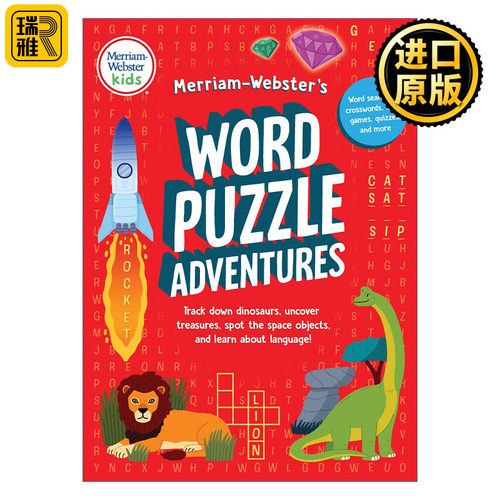Merriam-Webster's Word Puzzle Adventures © 2022 韦氏字谜冒险 儿童英语启蒙
