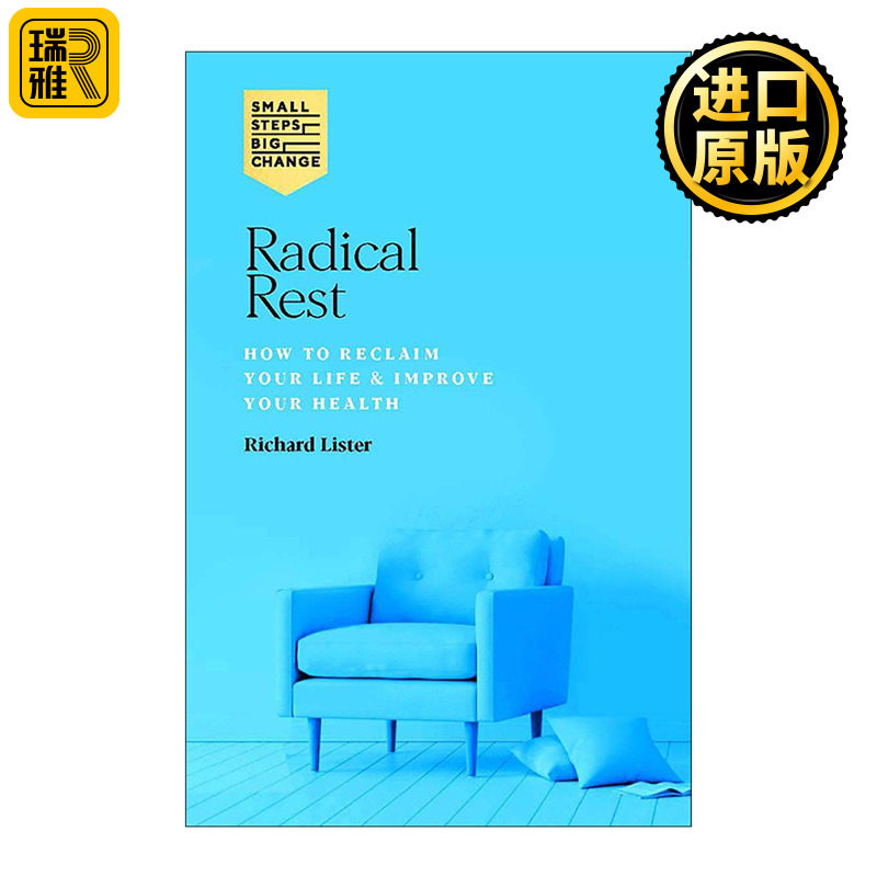 英文原版 Radical Rest 深度休息 少做多得 通过休息来提高效率 英文版 进口英语原版书籍