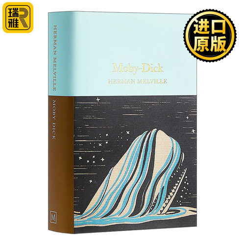 英文原版 Moby-Dick 白鲸 精装麦克米伦收藏馆系列 Macmillan Collector's Library 英文版 进口英语原版书籍